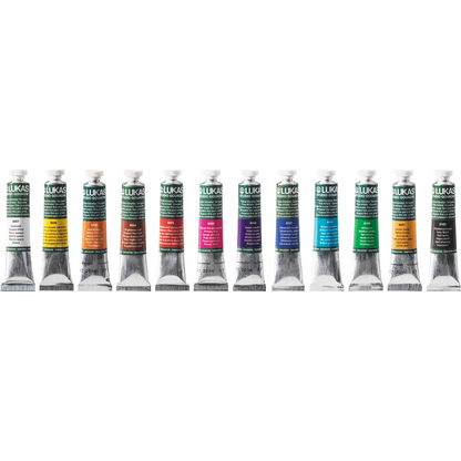 Artikelbild 3 für LUKAS LUKAS Temperafarben farbsortiert 12x 19,0 ml, Artikelnummer 610634