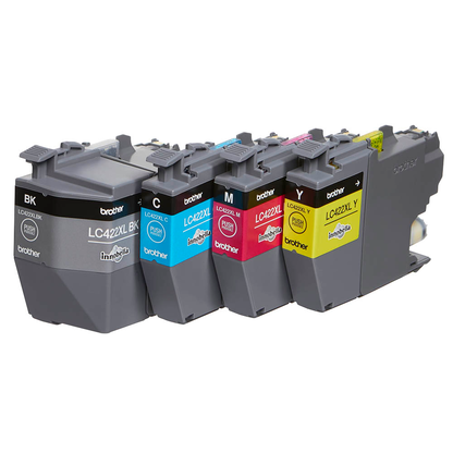 Artikelbild 3 für AKTION: brother LC-422XLVAL schwarz, cyan, magenta, gelb Druckerpatronen, 4er-Set, Artikelnummer 954901