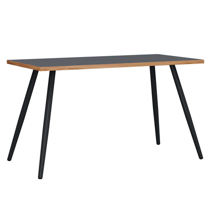 Artikelbild für VCM my office Salia Schreibtisch anthrazit rechteckig, 4-Fuß-Gestell schwarz 110,0 x 50,0 cm, Artikelnummer 405066