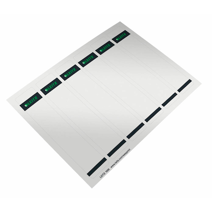 Artikelbild 3 für LEITZ Ordneretiketten 1686/2 grau, 150 St., Artikelnummer 331728