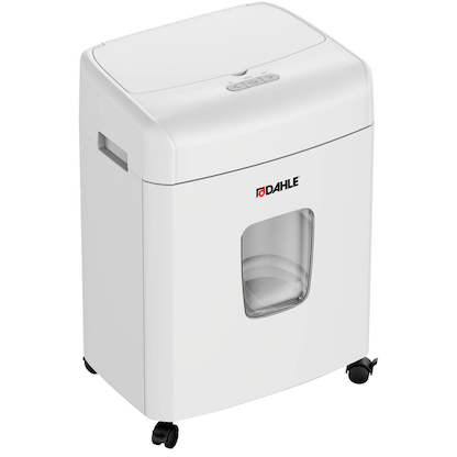 Artikelbild 5 für AKTION: DAHLE ShredMATIC 90 Aktenvernichter mit Partikelschnitt P-4, 4 x 12 mm, bis 90 Blatt, lichtgrau, Artikelnummer 534101