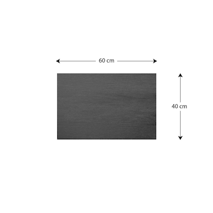 Artikelbild 2 für ALLboards Magnettafel 60,0 x 40,0 cm Graues Holz, Artikelnummer 502326
