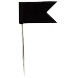 Artikelbild 1 für ALCO Markierungsfahnen 711 schwarz, 20 St., Artikelnummer 907720