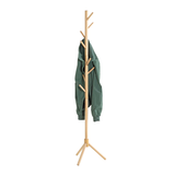 Artikelbild 1 für HAKU Möbel Kleiderständer 47179 braun Holz 8 Haken 43,0 x 174,0 cm, Artikelnummer 192417