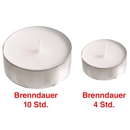 Artikelbild 2 für STARPAK Teelichter weiß, 24 St., Artikelnummer 840581