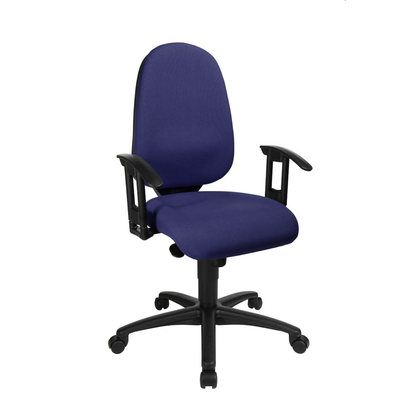 Artikelbild 8 für Topstar Bürostuhl Syncro Pro 5, S500 G26 Stoff blau, Gestell schwarz, Artikelnummer 350633