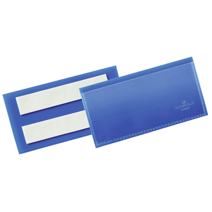 Artikelbild für DURABLE Etikettentaschen blau 10,0 x 3,8 cm, 50 St., Artikelnummer 556410