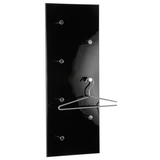 Artikelbild 1 für HAKU Möbel Wandgarderobe 42590 schwarz Holz 7 Haken 80,0 x 30,0 cm, Artikelnummer 552473