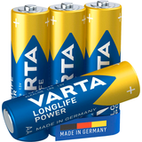 Artikelbild 1 für VARTA Batterien LONGLIFE Power Alkali-Mangan Mignon AA 1,5 V, 4 St., Artikelnummer 743583