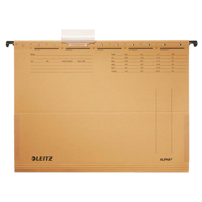 Artikelbild 2 für LEITZ Hängetaschen ALPHA® 1916 naturbraun, 25 St., Artikelnummer 351664
