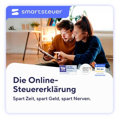 Artikelbild für LEXWARE SMARTSTEUER 2025 (STEUERERKLÄRUNG FÜR 2024) Software Vollversion (Download-Link), Artikelnummer 765414