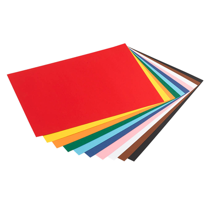 Artikelbild 3 für folia Tonpapier farbsortiert 130 g/qm 50 Blatt, Artikelnummer 132706