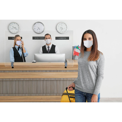 Artikelbild 15 für magnetoplan Spuckschutz 11029080, transparent 80,0 x 60,0 cm, 1 St., Artikelnummer 465223