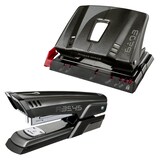 Artikelbild 1 für maped Locher und Heftgeräte Set Advanced Metal schwarz, Artikelnummer 417170