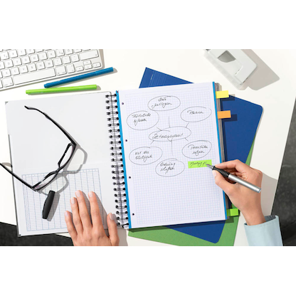 Artikelbild 4 für Post-it® Index Mini Haftmarker farbsortiert 4x 35 Streifen, Artikelnummer 781914