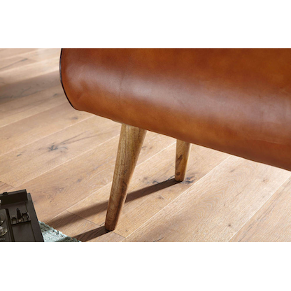 Artikelbild 3 für WOHNLING Sitzbank WL6.086 braun Leder 100,0 cm, Artikelnummer 545511