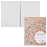 Artikelbild 1 für LANDRÉ® Collegeblock Recycling kariert DIN A4 Innenrand, 1 St., Artikelnummer 298267