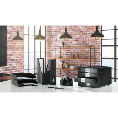 Artikelbild 4 für HAN Schubladenbox Impuls schwarz 1012-13D, DIN A4 mit 4 Schubladen, 1 St., Artikelnummer 310591