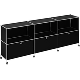 Artikelbild 1 für viasit Sideboard System4, 214932 schwarz 230,1 x 42,6 x 86,7 cm, 1 St., Artikelnummer 214932