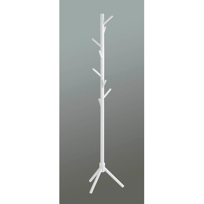 Artikelbild 3 für HAKU Möbel Kleiderständer 47379 weiß Holz 8 Haken 43,0 x 174,0 cm, Artikelnummer 192459