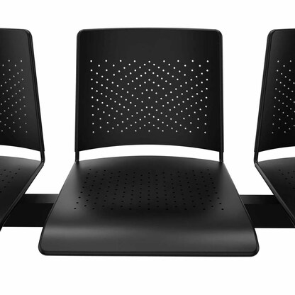 Artikelbild 4 für BISLEY 4-Sitzer Traversenbank schwarz Kunststoff 228,0 x 45,0 x 78,0 cm, 1 St., Artikelnummer 284819