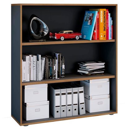 Artikelbild für VCM my office Aktenregal Salia anthrazit, honig-eiche 100,0 cm 32,0 cm, 1 St., Artikelnummer 364297