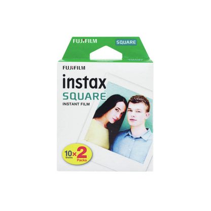 Artikelbild für FUJIFILM INSTAX SQUARE instax SQUARE Sofortbildkamera-Film weiß, 20 St., Artikelnummer 463368