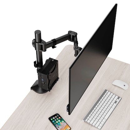 Artikelbild 11 für Fellowes PC-Halterung Thin Client Metall schwarz, Artikelnummer 684144