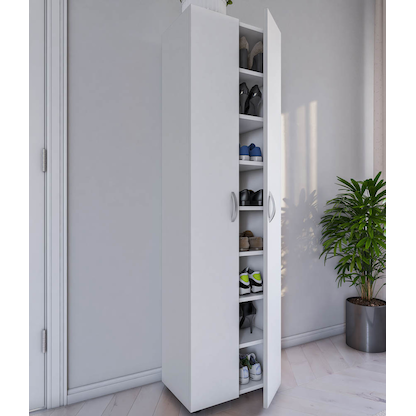 Artikelbild 3 für VCM my home Schuhschrank Ulas XXL, 918427 weiß 49,0 x 34,0 x 178,0 cm, 1 St., Artikelnummer 911624