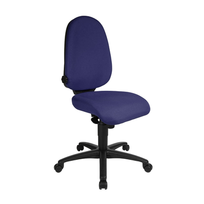 Artikelbild für Topstar Bürostuhl Syncro Pro 5, S500 G26S Stoff blau, Gestell schwarz, Artikelnummer 350708