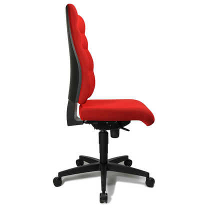 Artikelbild 5 für office discount Bürostuhl Unni Med, UNNI MED BC1 Stoff rot, Gestell schwarz, Artikelnummer 367781