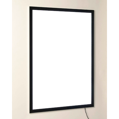 Artikelbild für update displays LED-Leuchtrahmen Magneco schwarz DIN A1 63,4 x 1,3 x 88,1 cm, 1 St., Artikelnummer 480424