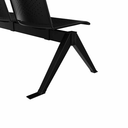 Artikelbild 5 für BISLEY 4-Sitzer Traversenbank schwarz Kunststoff 228,0 x 45,0 x 78,0 cm, 1 St., Artikelnummer 284819