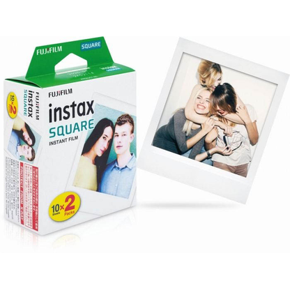 Artikelbild 3 für FUJIFILM INSTAX SQUARE instax SQUARE Sofortbildkamera-Film weiß, 20 St., Artikelnummer 463368