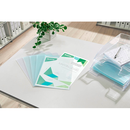 Artikelbild 10 für LEITZ Sichthüllen Super Premium 4153 DIN A4 glasklar glatt 0,15 mm, 100 St., Artikelnummer 578732