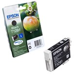 Artikelbild 1 für EPSON T1291L (Apfel) schwarz Druckerpatrone, Artikelnummer 546010