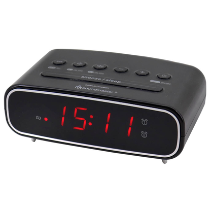 Artikelbild 4 für soundmaster UR111SW Radiowecker schwarz, Artikelnummer 223689