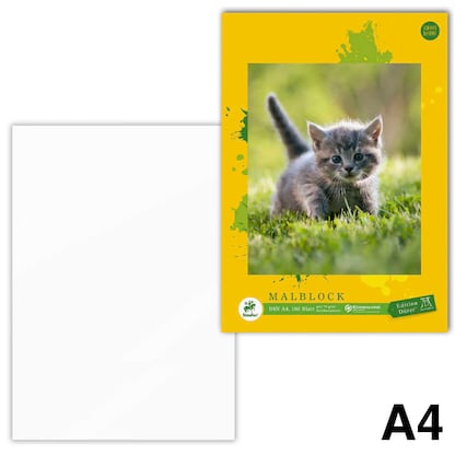 Artikelbild für Edition Dürer Malblock DIN A4 70 g/qm, 100 Blatt, 1 Block, Artikelnummer 172957