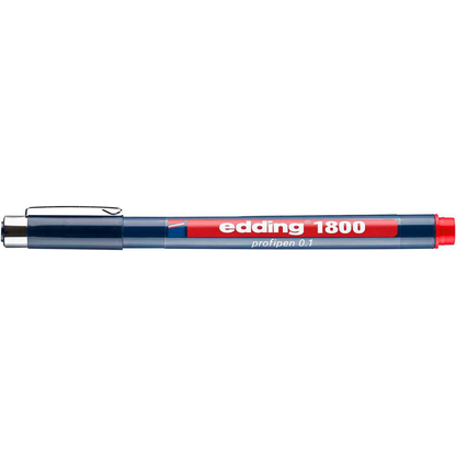 Artikelbild 4 für edding 1800 profipen Fineliner rot 0,25 mm, 1 St., Artikelnummer 603403