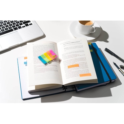 Artikelbild 2 für Post-it® Mini Haftmarker farbsortiert 5x 20 Streifen, Artikelnummer 495465