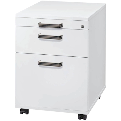 Artikelbild für HAMMERBACHER Haziender Rollcontainer weiß 3 Auszüge 42,8 x 58,0 x 59,0 cm, Artikelnummer 792176