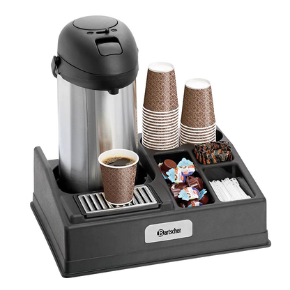Artikelbild für Bartscher Kaffeestation 1190 schwarz 44,0 x 34,0 cm, Artikelnummer 426696