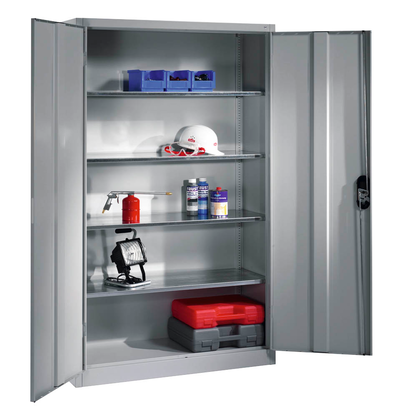 Artikelbild für CP Stahlschrank 8931-052 S10279 lichtgrau 4 Fachböden 120,0 x 50,0 x 195,0 cm, aufgebaut, 1 St., Artikelnummer 150983