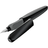 Artikelbild 1 für Pelikan Twist Patronenfüller schwarz M (mittel), 1 St., Artikelnummer 425809