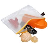 Artikelbild 1 für FolderSys Reißverschlussbeutel DIN A5 transparent/gelb 0,15 mm, 1 St., Artikelnummer 641795