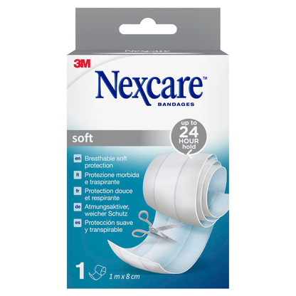 Artikelbild für Nexcare™ Pflaster Soft Touch Universal N0501B weiß 8,0 cm x 1,0 m, 1 St., Artikelnummer 154546