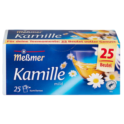 Artikelbild 4 für Meßmer Kamille Tee 25 Portionen, Artikelnummer 140178