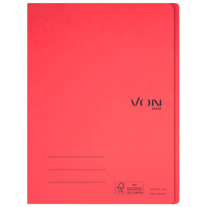 Artikelbild 6 für VON LEITZ Schnellhefter Karton farbsortiert DIN A4, 5 St., Artikelnummer 635528