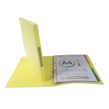 Artikelbild 3 für Exacompta Chromaline Ringbuch 2-Ringe farbsortiert 2,0 cm DIN A4, 20 St., Artikelnummer 680896