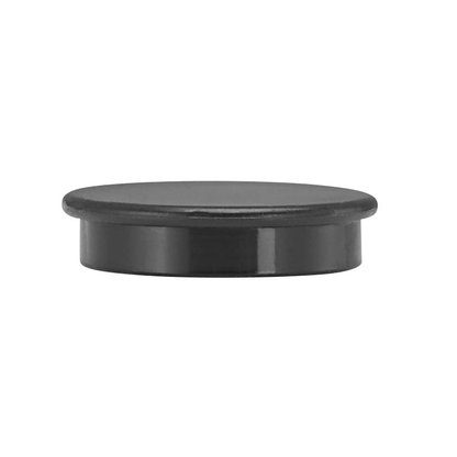 Artikelbild für Magnete schwarz, Kunststoff Ø 2,4 x 0,63 cm, 10 St., Artikelnummer 541185